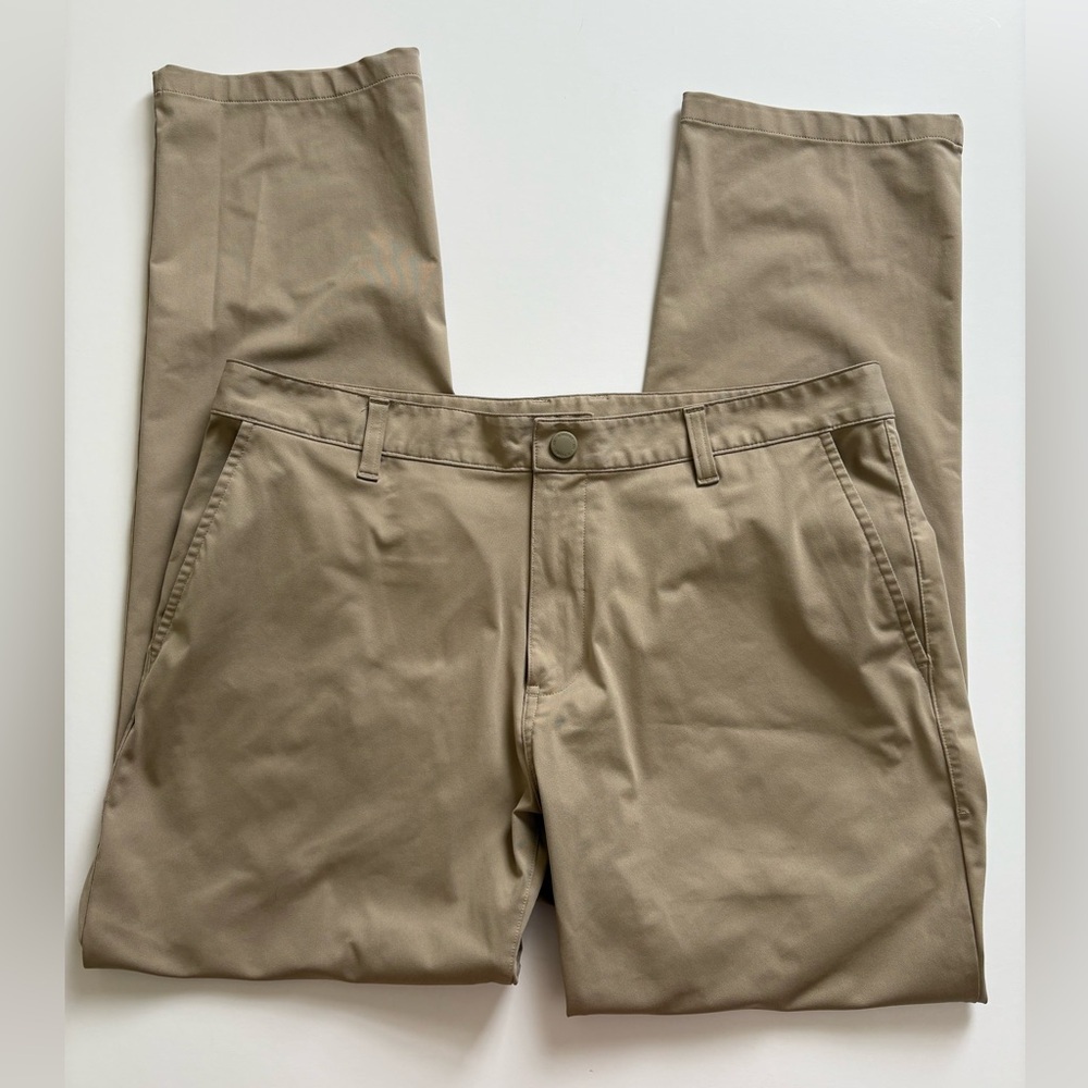 Rhone Commuter Classic Medium Beige Pants Size 34